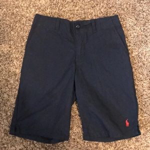 Boys Ralph Lauren  navy blue dress shorts
